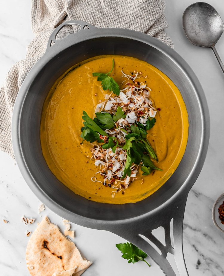 Creamy Coconut Pumpkin Soup-1